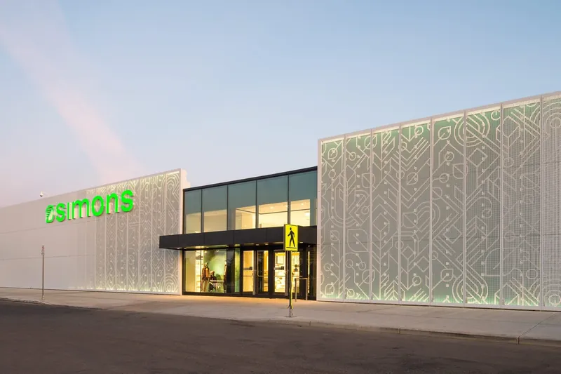 Metal and ACM panel building facade in Vancouver