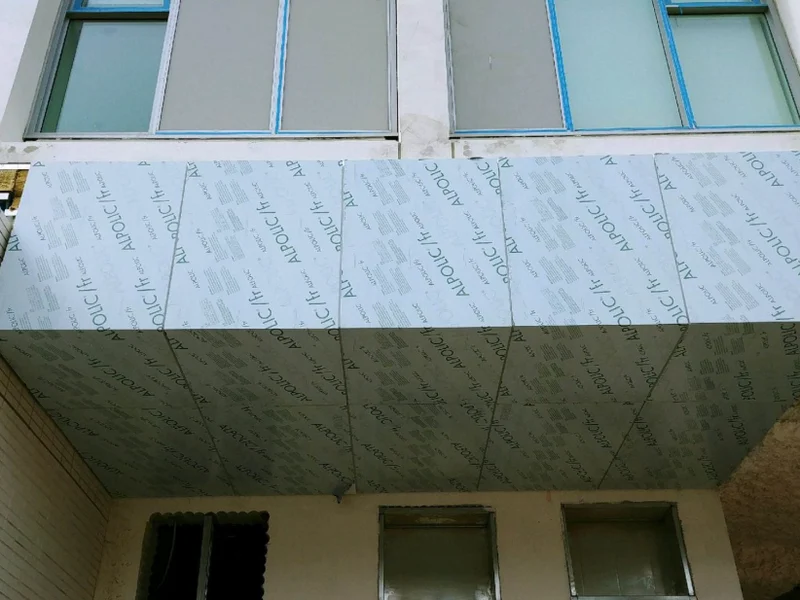Metal and ACM panel building facade in Vancouver